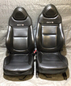 2007-2009 Saturn Sky Redline Black Leather Seats