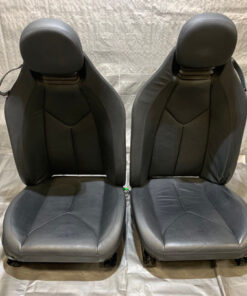 2005-2006 Mercedes Benz SLK R171 Black Nappa Leather Seats