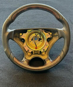 OEM Mercedes Benz W210 E Class wood steering wheel