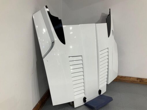 2010-2014 Lamborghini Gallardo LP560 Spyder Rear Engine Hatch Bianco Monocerus For Sale